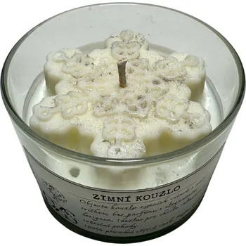 Svíčka Zimní kouzlo - 100% sójová svíčka