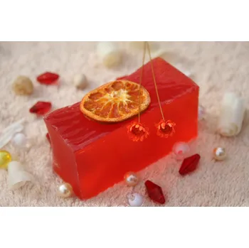 Mýdlo Glycerinové mýdlo krájené - vůně pomeranč - 90g