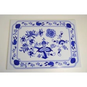 Jednorázové nádobí Cibulák Podložka pod hrnec velká 30x40 cm Originál Český porcelán Dubí 2. jakost