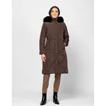 Dámský zimní kabát HEAVY TOOLS NADA Barva: Espresso, Velikost: S