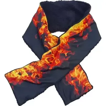 Šála Zimní šála Oheň