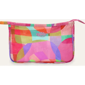 Kosmetická taška Oilily kosmetická taška Calan růžová barevné kruhy MEOIL0C04-305