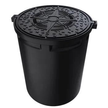 revizní šachta Plastová revizní šachta 600 mm s krytem UHPlast