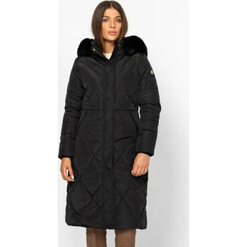 Dámské oblečení Dámský zimní kabát HEAVY TOOLS NADA Barva: Black, Velikost: L