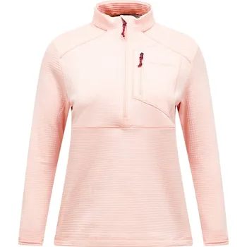 Pánská mikina Peak Performance W Trail Polartec Half Zip - peach fuzz S