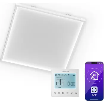 Infrazářič Klarstein Wondersky Smart 360W 60x60cm Infrapanel Bílý (10047626)