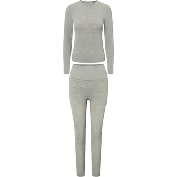 Set dámského termoprádla Dámský funkční set Viking Sigrid Set Velikost: S / Barva: šedá