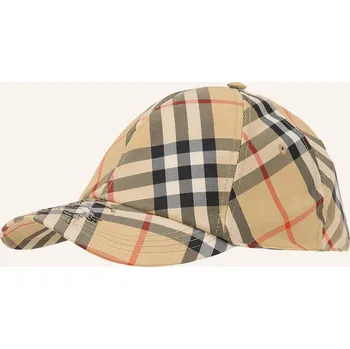 Kšiltovka Burberry Dámská Čepice, velbloudí / červená / černá, L