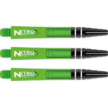 Příslušenství pro šipky Red Dragon násadky na šipky Nitrotech, zelené Délka násadky: 39 mm