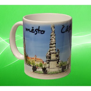 hrnek Čáslav 450 ml (hrneček s Městem hradem nebo zámkem)
