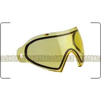 Paintballová výstroj Náhradní sklo pro Dye i4/i5 - Žlutá + dárek zdarma