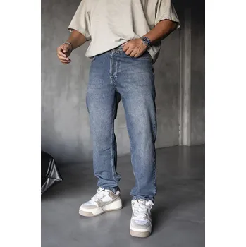 Pánské džíny Black Island Světle modré loose fit džíny Faro Velikost: 30