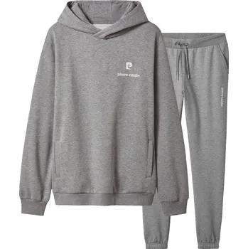 Pánská móda pánská souprava PIERRE CARDIN - GREY - L (Pierre Cardin Tracksuite)