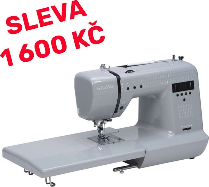Domácí šicí stroj Garudan Smart GHE-1099 + rozšiřující stůl