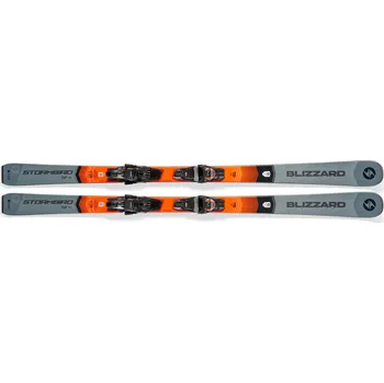 Sjezdové lyže Sjezdové lyže BLIZZARD Stormbird 72 TI 178 cm + TP 11 Light DEMO, grey/orange, 25/26