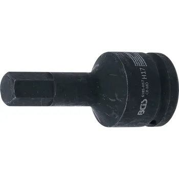 BGS Hlavice zástrčná tvrzená, délka 100 mm, 20 mm (3/4"), vnitřní šestihran 17 mm - BGS 6185-H