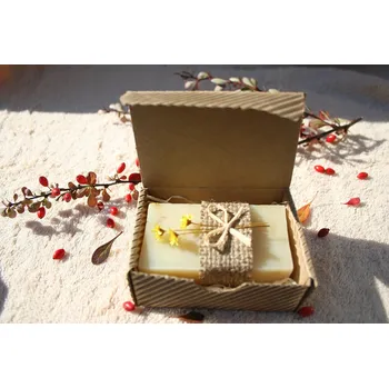 Mýdlo Přírodní olivové mýdlo s měsíčkem v krabičce