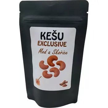 Kešu EXCLUSIVE Med a Skořice 200g (Kešu EXCLUSIVE Med a Skořice 200g TOP CHUŤ)
