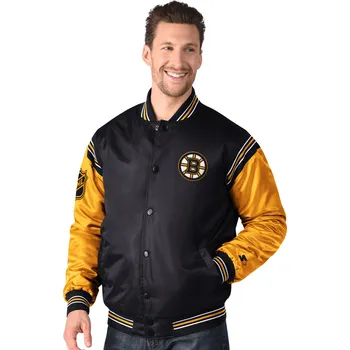 Pánská větrovka G-III Pánská bunda Boston Bruins NHL Enforcer Jacket Velikost: L