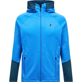 Pánská mikina Peak Performance M Rider Essentials Zip Houe Shadow - azure ascent M