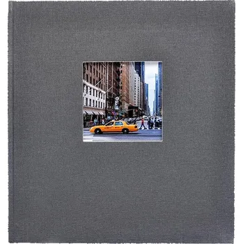 Fotoalbum GOLDBUCH Bella Vista šedé černé listy