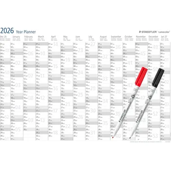 Kalendář Staedtler Year planner 2026