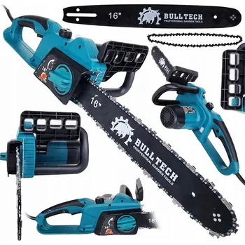 Motorová pila Elektrická řetězová pila Bulltech BT-1250 / 2200 W | lišta 40 cm | měkký start + antivibrace