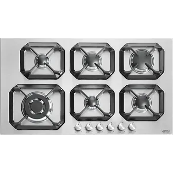 Varná deska Lofra HLS9S0 plynová varná deska nerezová šíře 90cm