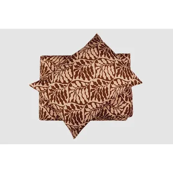 Povlečení Povlečení z mikrovlákna s bavlněným efektem prodloužené LONA hnědé