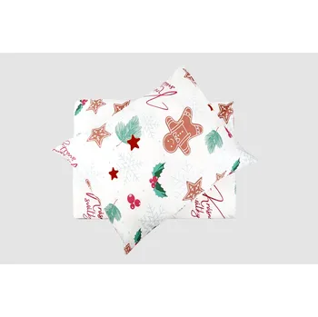 Povlečení Vánoční Bavlněné povlečení PLUS prodloužené PARNA bílé