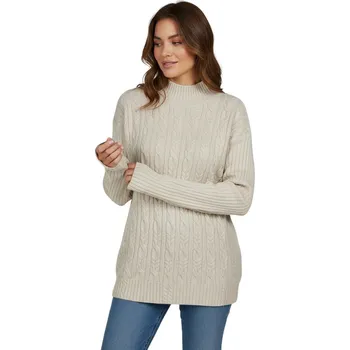 Dámský svetr Li Fan Dámský svetr RADMILA Barva: Béžová, Velikost: M-L