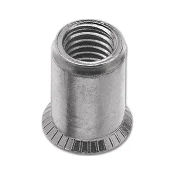 Nýt Nýtovací matice, zápustná ozubená hlava, otevřená M10x20,5, ocel pozink (100 ks)