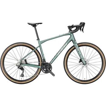 gravel kolo Gravel kolo KTM GRAVELATOR 10 2026 ROYAL TEAL MATT (MINT GLOSSY+BLACK) Barva: Modrá, Velikost: S Alu rám, Shimano GRX 1x12, kola Alexrims, pláště Maxxis Reaver