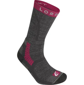 Dámské ponožky Dámské trekové ponožky Lorpen Midweight Hiker Eco 5427 CHARCOAL 42 - 46 EU