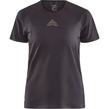 Dámské běžecké triko Craft PRO Trail SS šedá XS