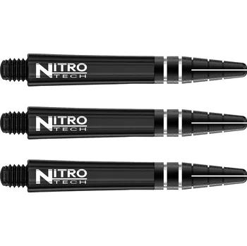 Red Dragon násadky na šipky Nitrotech, černé Délka násadky: 39 mm