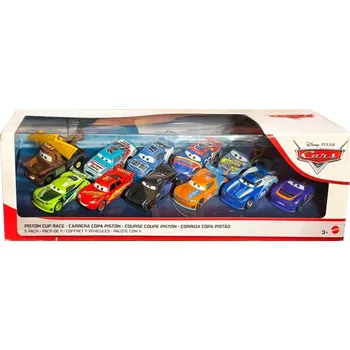 autíčko 11pack Piston Cup Race II - Mater + Jackson Storm + Barry DePedal + Chase Racelott... - Cars 3 (Auta 3)