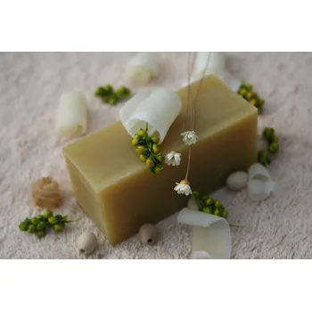 Mýdlo Olivové mýdlo krájené - s konopným olejem - 90g