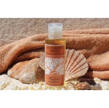 Tělový olej Mandlový tělový olej Santalové dřevo 110ml
