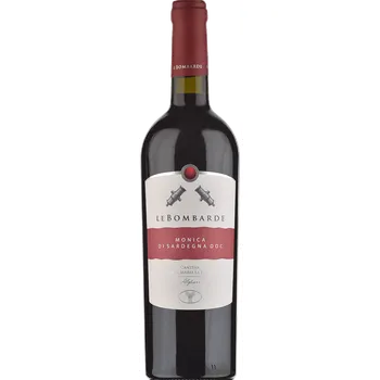 Víno Santa Maria la Palma Le Bombarde Monica di Sardegna DOC 2023