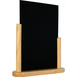 Contacto Stolní tabule v rámu, černé PVC, 30x21 cm