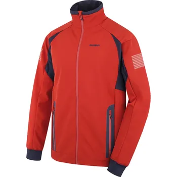 Pánská bunda Husky Pánská softshell bunda Scooby M S, deep brick