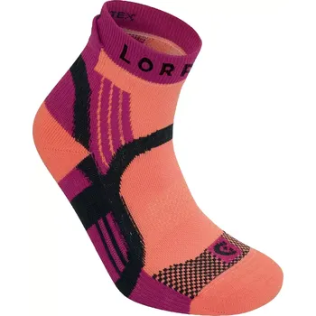 Dámské ponožky Dámské běžecké ponožky Lorpen T3 Trail Running Padded Eco 9028 CORAL 34-37 EU