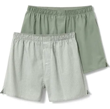 Pánské spodní prádlo 682844 - Tchibo - Tkané boxerky - pro muže - vel. XL/7 - barva: bílá/s proužky