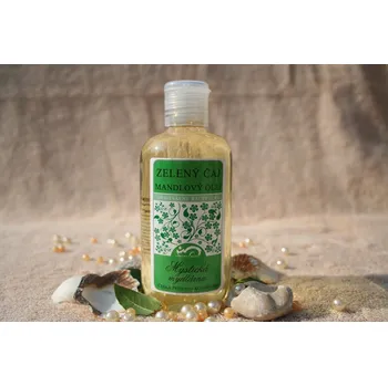 Tělový olej Mandlový tělový olej Zelený čaj 250ml