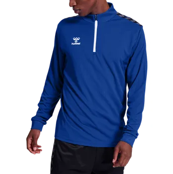 Pánská mikina Mikina Hummel HMLAUTHENTIC HALF ZIP SWEAT 219973-7045 Velikost XS