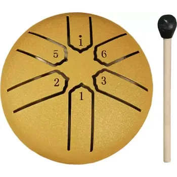 FZone STD-3I6N Gold Steel Tongue Drum