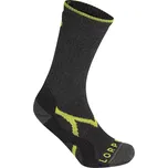 Pánské ponožky Lorpen Midweight Hiker Eco CHARCOAL/LIME 47-50 EU