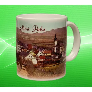 hrnek s Městem Nová Paka I. 330 ml (Hrneček s motivem města)
