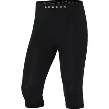 Pánské kraťasy Pánské funkční 3/4 kalhoty Lorpen MUNIA CAPRI 9937 BLACK M